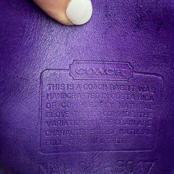 💜 Vintage Coach Bag 💜 - Picture 10 of 11